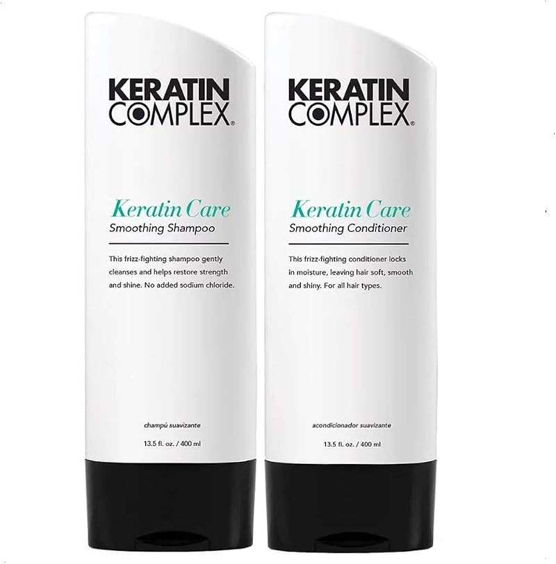 Keratin Complex Care Shampoo & Conditioner 13.5 oz Duo Set Sodium Chloride Free