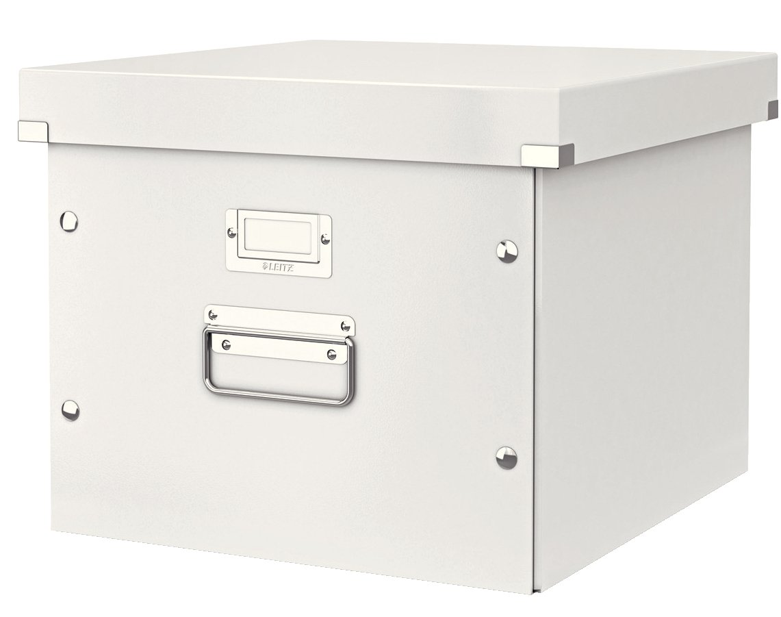 Leitz Suspension File Box, A4, Click and Store Range, White, 60464001