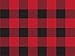 Lumberjack Gift Wrap (Red Buffalo Plaid) for Christmas Wrapping, 24