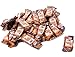 GOGO 6 inch Beef Rib Bones, Bulk Dog Bones, Made in The USA, 55 Pack