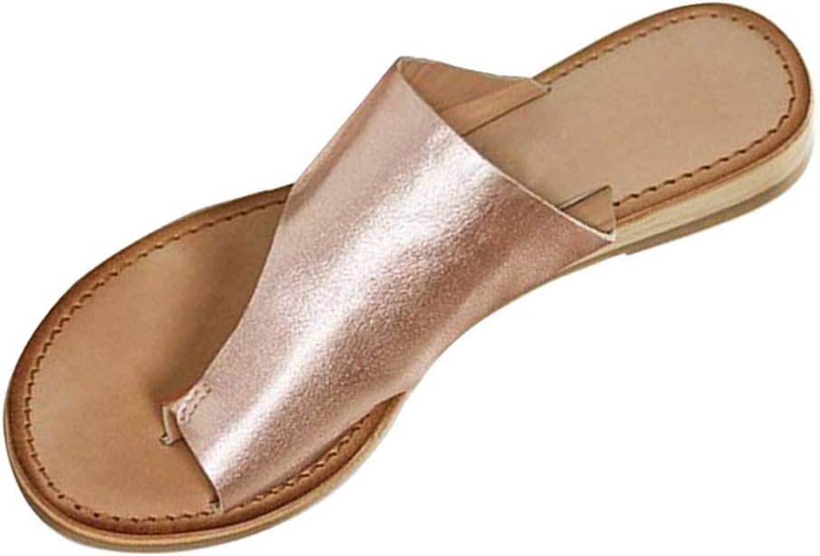 Women's Flats Wedges Comfy Platform Sandal Shoes Summer Open Toe Ankle Casual Shoes Roman Beach Slippers Sandals