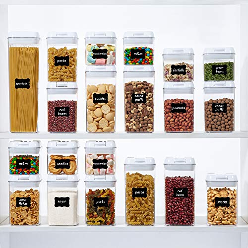 Vtopmart Airtight Food Storage Containers, 20 Pieces BPA Free Plastic