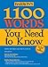 1100 Words You Need to Know