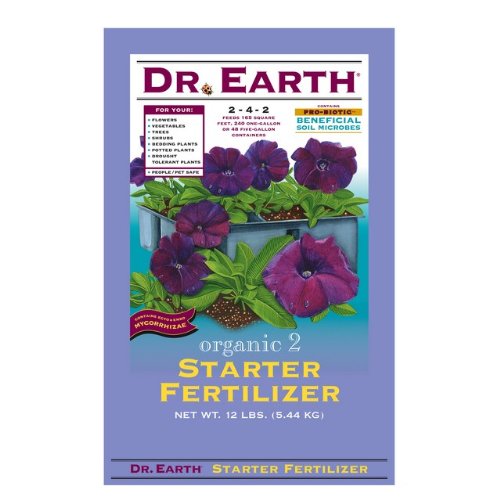 Organic Starter Fertilizer (12 Lbs) [Set of 5] Garden & Outdoor