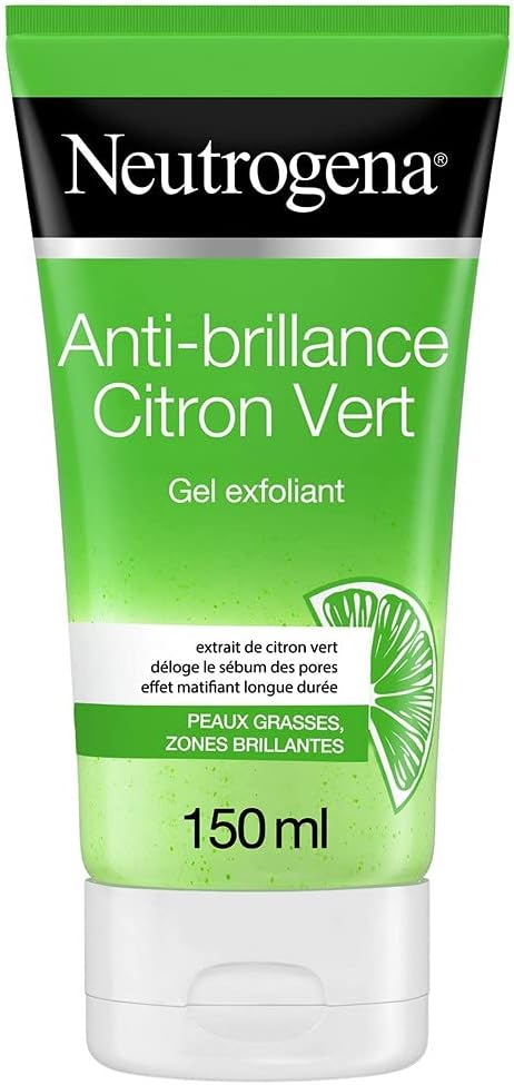 Neutrogena Visibly Clear Fine Matt Skin Refining Wash Scrub 150ml Lime Mandarin