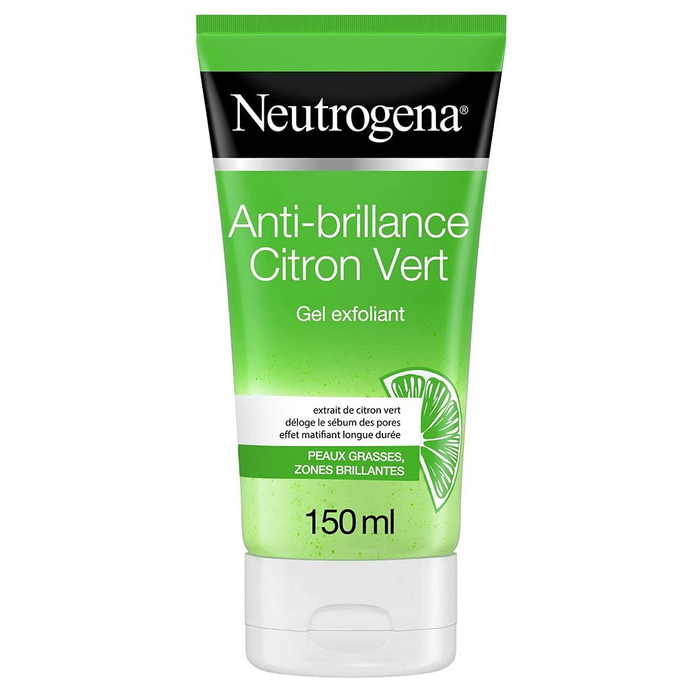 Neutrogena Visibly Clear Fine & Matt Skin Refining Exfoliation/Pore Detergent and Matting Wash Scrub with Lime and Mandarin Extract 150 ml