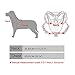 Didog Studded Spiked Leather Dog Harness for Medium and Large Dogs,Fit Pit Bulldog Terrier Mastiff Puppy Boxer(Pink)