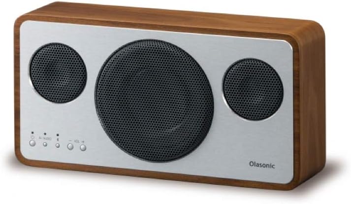 Olasonic Hi-Res Audio High Sound Quality Bluetooth Speaker IA-BT7WN (Walnut)【Japan Domestic Genuine Products】【Ships from Japan】
