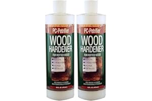 PC Products PC-Petrifier Water-Based Wood Hardener, 16 oz, Milky White 164440 (Two Pack 16 oz)