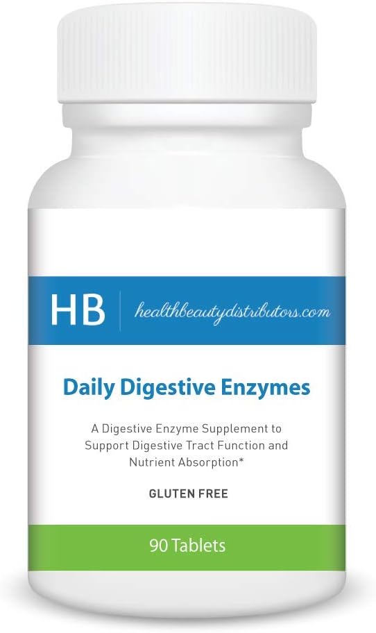 Daily Digestive Enzymes, Supplement for Digestive Support
