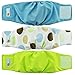 Dog Diapers Wraps for Male Dogs Reusable Washable Eco-Friendly - 3 Pack | Super Absorbent Lasting Protection Soft Breathable Mesh Velcro | Male Marking | Urinary Incontinence| Excitable Urination
