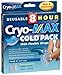 CryoMAX Cold Pack, Reusable, 8 Hour Cold Therapy Ice Pack, Small, 6