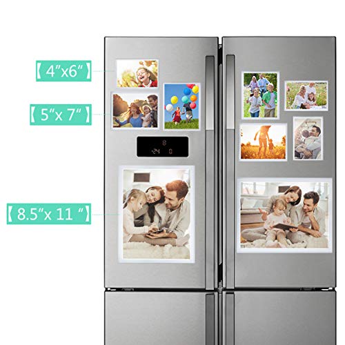 HIIMIEI Photo Frames for Refrigerator 5x7 Inches, 20 Pack, No