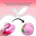 Gila3 4 Pack Jumbo Squishies Slow Rising - Banana, Peach, Strawberry And Apple Fruit Squishy - Cream Scented Kawaii Toy - Set of 4 Huge Squishies.