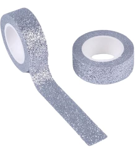 PATIKIL Sparkle Glitter Tape 15 mm x 5 m, 1 pak