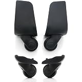 Luggage Wheels,1Pair Replacement Luggage Wheels, Wheel
