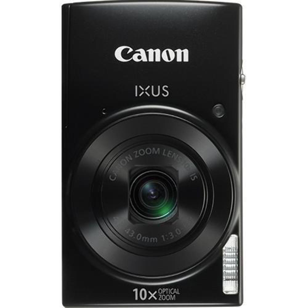 Canon IXUS 190 Compact 20 MP Digital Camera, 1/2.3 Inch, CCD, 5152 x 3864 Pixels - Black (Renewed)