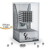 Magnetic Blocks Sculpture Toys with 216pcs and 5mm for Intelligence Development and Stress Relief