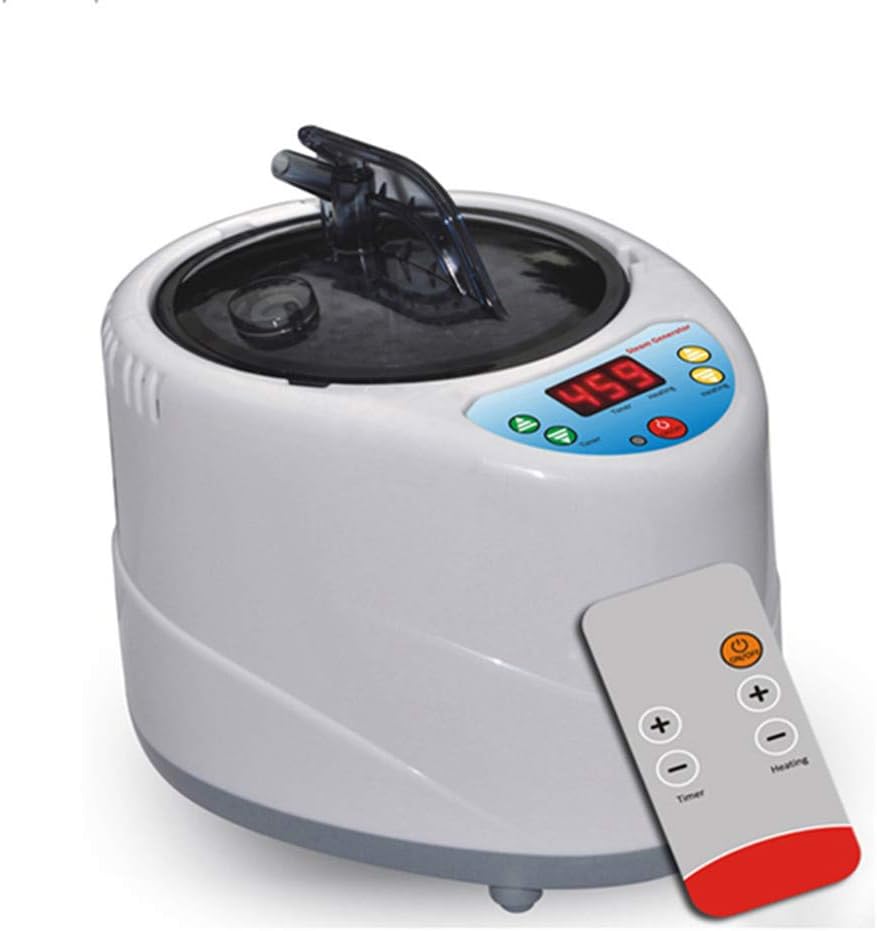 CGOLDENWALL 2000W 4L Large Capacity Home Sauna Steam Pot Bath Spa Steam