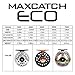 M MAXIMUMCATCH Maxcatch ECO Fly Reel Large Arbor with Diecast Aluminum Body (3/4wt 5/6wt 7/8wt) (ECO Reel, 5/6 Weight)