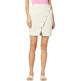 HUDSON Women's Asymmetrical Knee Length Pencil Skirt