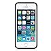 CaseCrown Lux Glider Case, Perfect Fit & Soft Interior, for iPhone 5S (Black Obsidian) (Black, iPhone 5S)