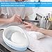 Jet Bubble Spa Massage Bowl, Vibrating Hand Bowl, for Nail Polish Remove, Dead Skin Softening and Beauty Both Hands Care