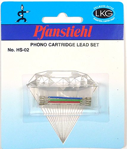 Pfanstiehl Turntable Phonograph Lead Wires Stereo Cartridge Headshell Wires