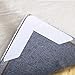 Rug Gripper 8 pcs Non Slip Carpet Gripper Best Anti Curling Rug Slip Grip with Reusable Flooring Rug Tape for Indoor & Outdoor Carpets, Area Rugs Holder, Keep Rug Pad Corner in Place