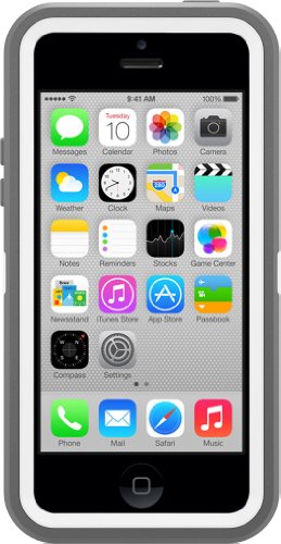 OtterBox Defender Series Case for iPhone 5c Gray/White