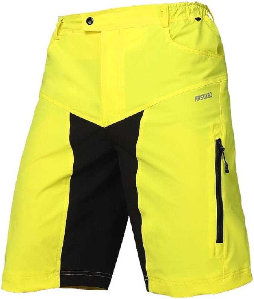 arsuxeo men's cycling mtb shorts