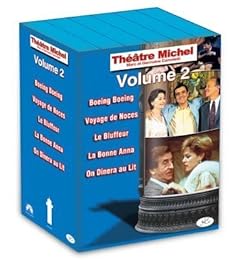 Coffret Le Theatre Michel, Vol. 2 :  Boeing Boeing ,  Voyage De Noces ,  Le Bluffeur ,  La Bonne Anna ,  On Dinera Au Lit