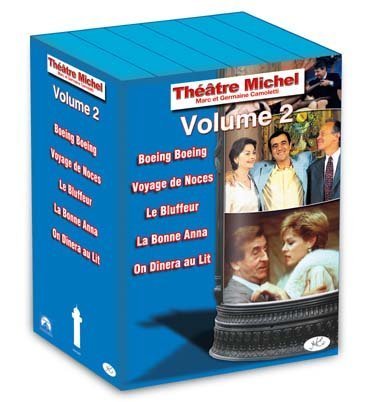 Coffret Le Theatre Michel, Vol. 2 :  Boeing Boeing ,  Voyage De Noces ,  Le Bluffeur ,  La Bonne Anna ,  On Dinera Au Lit
