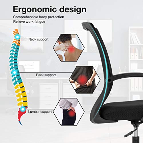 Vnewone Ergonomic Office Chair Desk Computer Mesh Executive Task