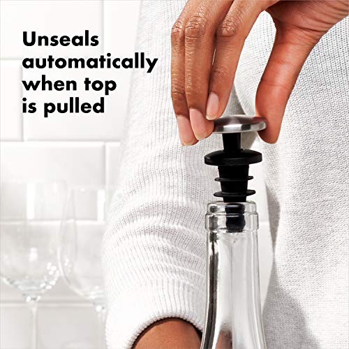 OXO SteeL Expanding Wine Stoppers, 2 Count Pricepulse