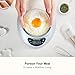 Digital Precision Food Kitchen Scale 11 lbs/0.1Oz (Batteries Included) Multifunction Weighing Gram Scale with Glass for Baking and Cooking