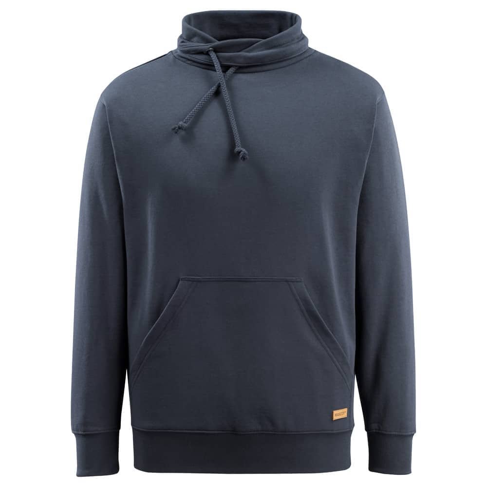 Mascot 50598-280-010 Soho Crossover High Collar Modern Fit Sweatshirt, Size S, Dark Navy
