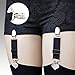 Buyless Fashion 1” Heavy Duty Metal Clips for Suspenders, Pacifiers, Bib Clips, Toy Holder Or Mitten Clips – 12 Clips