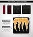 Hair Extension Storage Case - Luxurious, Satin-Lined Portable Holder Keeps Clip-In, Tape-In, Human & Synthetic Hair Smooth and Tangle-Free - Perfect for Travel, Easy to Hang or Carry in Your Bag