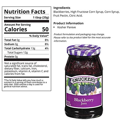 Smucker's  Blackberry Jam, 18-Ounce (Pack of 6) - Thumbnail 4