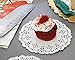 Juvale 1000 Pack White 4 Inch Paper Lace Doilies for Desserts, Weddings, Baby Showers, Table Decor