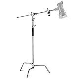 NEEWER Pro 100% Stainless Steel Heavy Duty C Stand