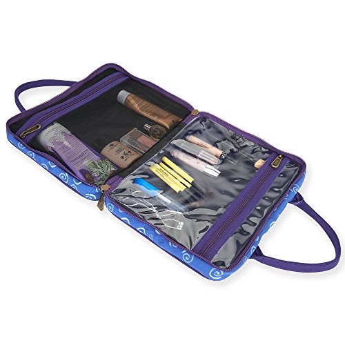 Laurel Burch Wild Cat Black & White Cosmetic Travel Tote (Wild Cats Black &