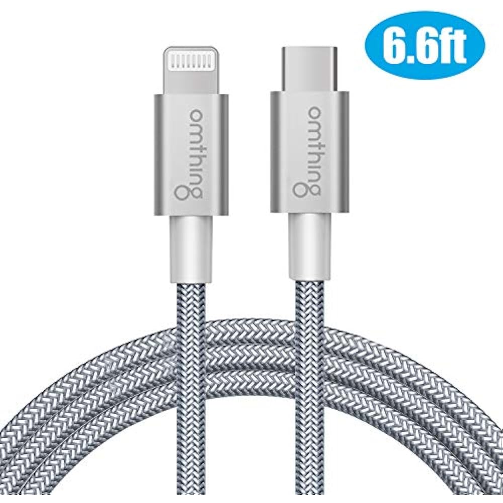 Omthing Compatible USB To Lightning IPhone Charging Cord For Apple