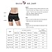 BALEAF Women's Cycling Underwear 3D Padded Cycling Shorts for Spinning, Cycle, Biking Black Size L