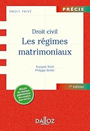 Droit civil, les régimes matrimoniaux