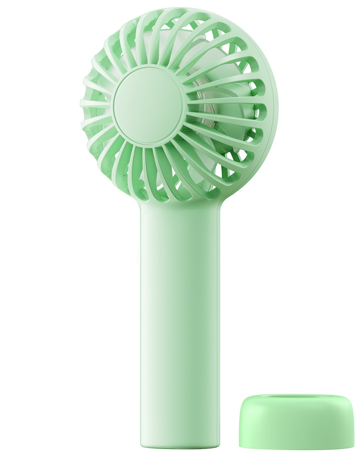 Photo 1 of SWEETFULL Mini Portable Fan - Rechargeable Handheld Fan, 3 Speeds Personal Small Hand Gifts for Travel Essentials, Lash, Makeup, Eyelash, Kids, Girls, Women - USB, Cute Design Green