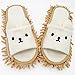 Selric Bear Super Chenille Microfiber Washable Mop Slippers Shoes for Women, Floor Dust Dirt Hair Cleaner, Multi-sizes Multi-Colors Available 9 7/9 Inches Size:5.5-8.5.