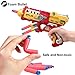 POKONBOY Foam Dart Gun Toy Gun - 2 Sets Super Hero Toy Guns with 40 Pack Refill Foam Bullet Darts and 2 Targets