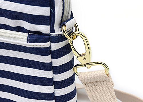 image for Canvaslove Breton Top Pattern 15 inch Waterproof Laptop Shoulder Messe